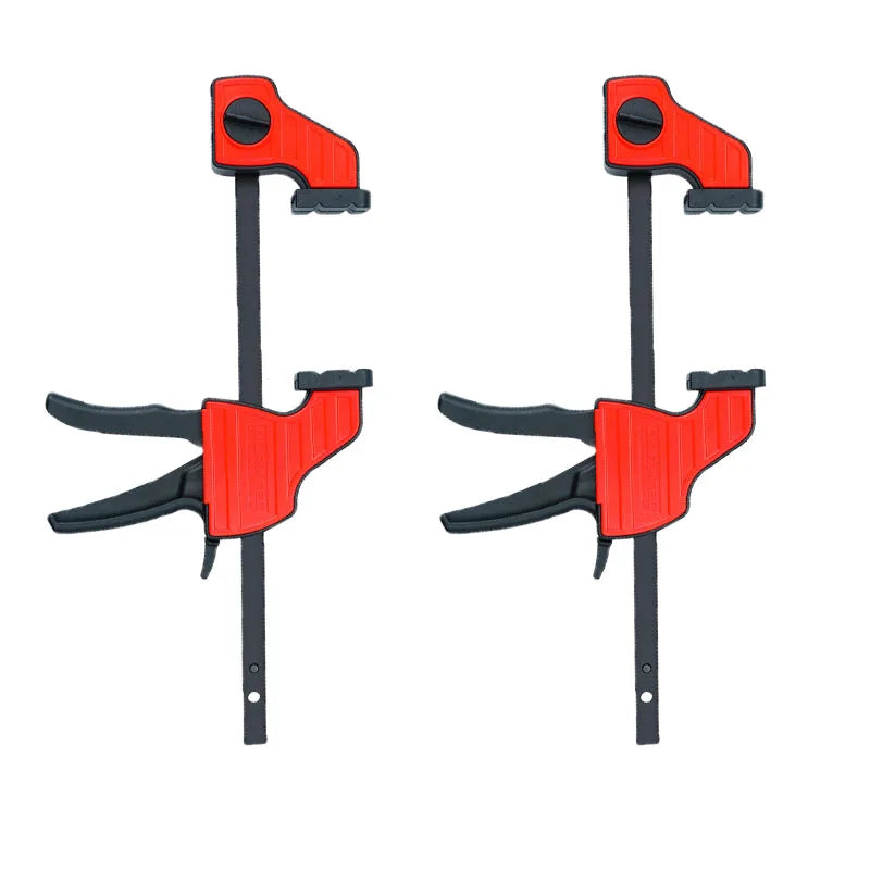 Multi-Size Quick Trigger F Bird Clamp for Woodworking with Plastic Bidirectional Fixed Hardware Tools for Connection