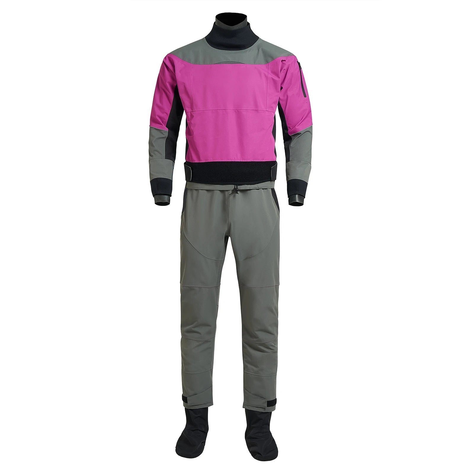 Your Professional Reliable Supplier for Kayak Three Layer Polyester Dry Suit 100% Water Proof for Kayaking