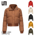 2025 Winter Women Casual Jacket - Fashion Polyester Cotton Blend Coat High Quality Female Outerwear Wholesale Warm Jackets