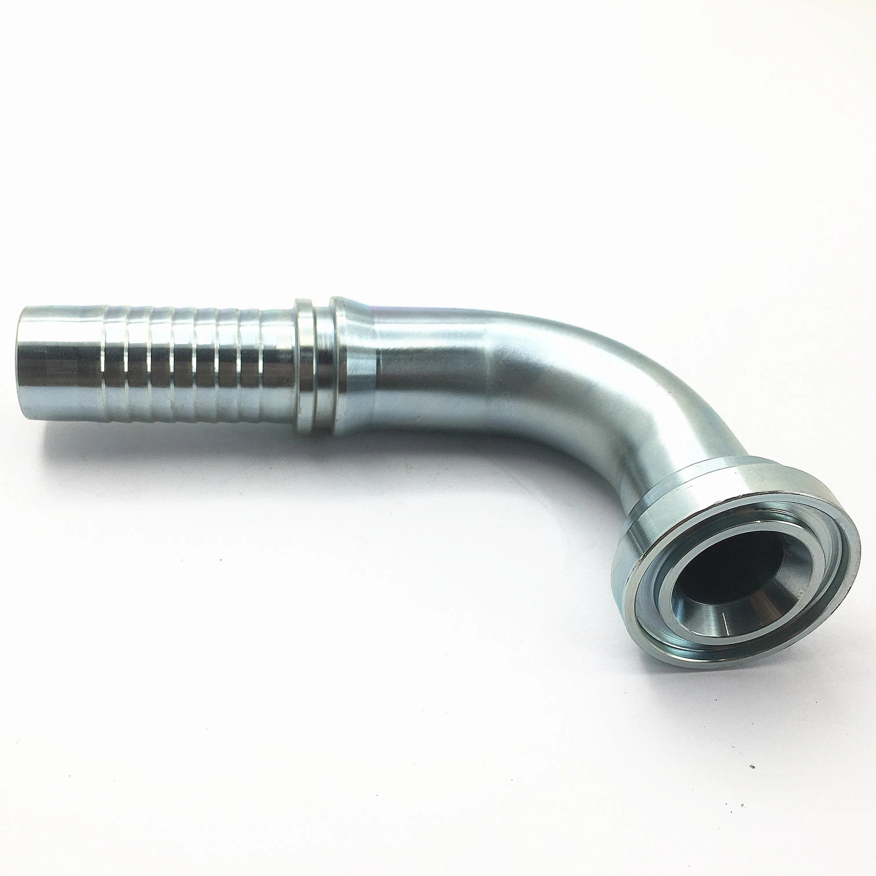 90 Degree SAE Flange 3000 PSI Carbon Steel High Pressure Forged Flange Pipe Flange Joint 87391 OEM