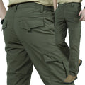 Summer Outdoor Thin Quick-dry Long Pants Men Loose Large Size Multi-pocket Work Pants