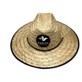Outdoor Natural Grass Wide Brim Panama Hats Hollow Straw Lifeguard Hat