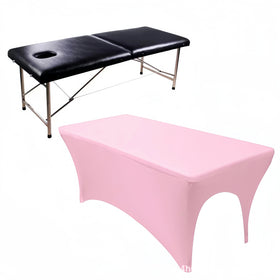 High Quality Fast Dispatch Custom Design Beauty Bed Spandex Table Cover
