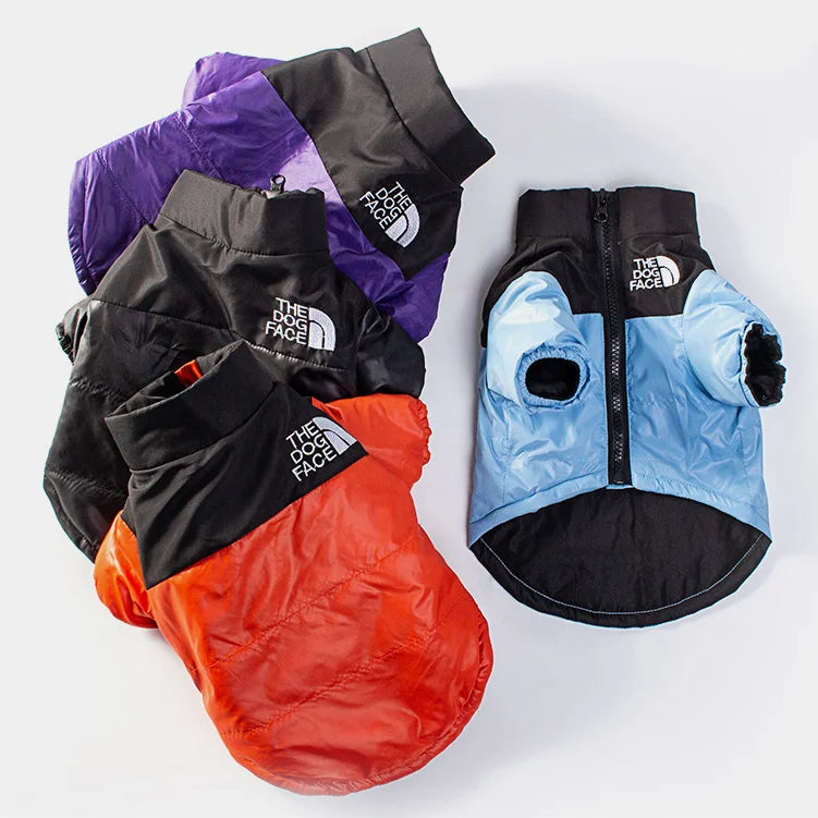 Fashion Pet Clothes for Dogs Warm Pets Dog Jacket Harness Winter Dogs Clothes for Labrador Waterproof Big Pet Coat Chihuahua