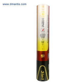 New Arrival 3in1 12 PCS Durable Goose Feather Outdoor Mini Badminton Shuttlecock