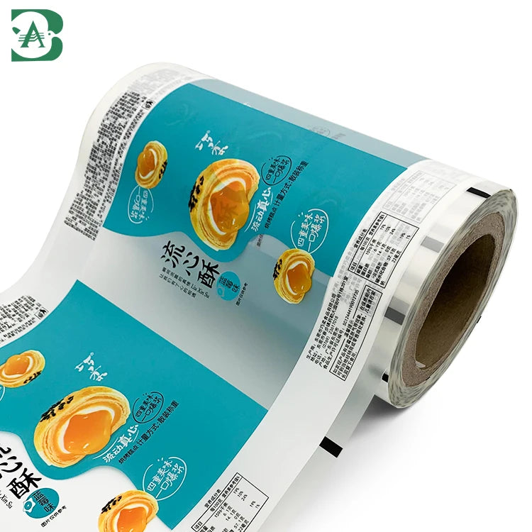 LLDPE Soft Heat Seal Moisture Proof Food Packaging Roll Film for Spoon Pack Milk Tea and Detergent Customizable