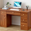 Multifunction Office Desk Chair Computer Table Desk with Shelves Wooden Lift Tables for Study