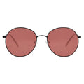 2025 Trendy Big Round Women Sunglasses Red Yellow Lens Brand Designer Men Oversized Oval Sun Glasses Female Oculos De Sol