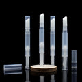 2ml Plastic Twist Lip Gloss Nail Care Cuticle Oil Pen Tube for Cosmetics Jewelry Cleaning Teeth Whitening Concealer