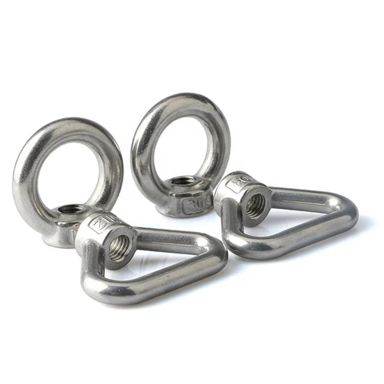 M16 Stainless Steel Material Triangle Ring Bolt and Nuts for Boat
