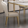 Italian Light Luxury Modern Minimalist Home Backrest Stool Stainless Steel Hotel Designer Dining Chairs