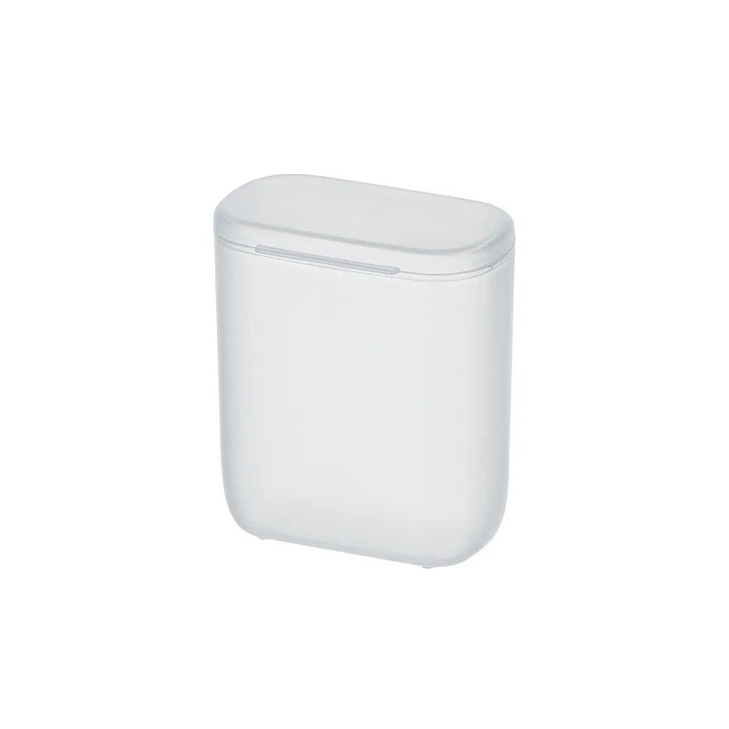 Data Cable Storage Box Square PP Plastic Eco-Friendly Portable Headphone Charger Organizer with Lid Drawer