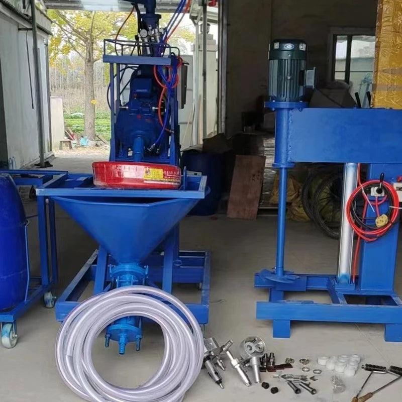 Grc Fiberglass Spraying Machine Construction Mortar Spraying Sprayer With Mixer