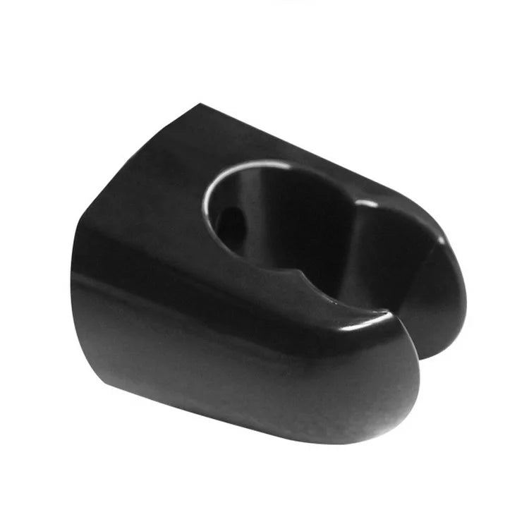 Modern Black ABS Plastic Fixed Bracket Shower Head Spout Wall-Mounted Shattaf Bathroom Faucet Diverter with Diverter Feature