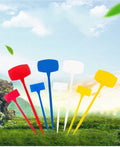 Wholesale Tools Multi-colored Custom Plastic Garden Plant Label Plastic T-type Plant Tags