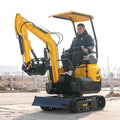 Free Shipping Earth-moving Machinery Crawler Excavator Epa Engine and EURO 5 Mini Excavator Swing Arm Excavator Auger Drill