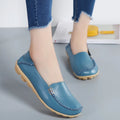 Classic Ladies Nurses Shoes Females Casual Flat Leather Shoes EVA Winter Shoes for Women Sneakers