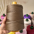 Hot Sale Polyester Crochet Macrame Yarn Cord Crafts for Wall Hangings Bags Shoes Carpets Polyester Macrame Cord