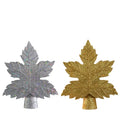 Kanlong Christmas Tree Decor Top Star Projection Lamp Home Indoor Decor Light Tree Leaf Shape Topper Star with Plug for Party