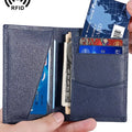 RFID Blocking Front Pocket Wallet Slim Minimalist Bifold Credit Card Holder