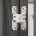 Heavy Duty Door Hardware 3D Adjustable Zinc Alloy Base Stainless Steel Core Concealed Door Hinges 5-50KG Loading Optional
