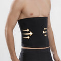 Men's Tight-Fitting Abdominal Belt Breathable Knitted Body Shaping Girdle for Slimming Look
