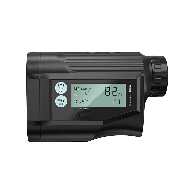 Rechargeable Monocular Scope Hunting Archery Pin Seeker Distance Laser Rangefinder Golf Range Finder