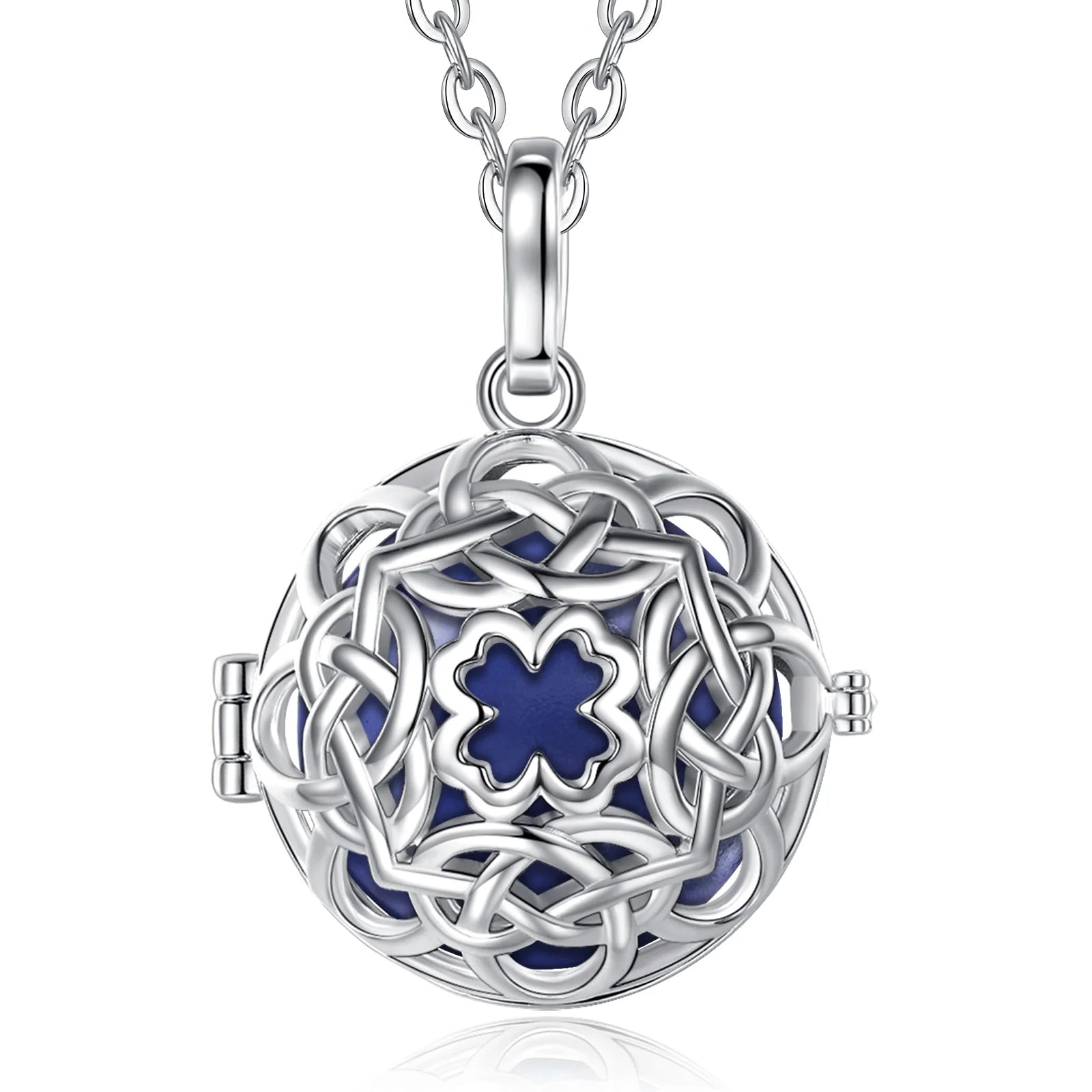 Angel Bell Pregnancy Mexican Bola Necklace Women Jewelri Tree of Life With Norse Runes Pendant Fashion Jewelry