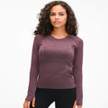 Nylon Seamless Quick Dry Pro-skin Long Sleeve Base Layer Horse Riding Tops Light Weight Racing Show T-Shirt for Women