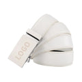 Custom Automatic Buckle Golf Belts Design Fashion Business Genuine Leather Golf Belts for Men