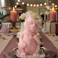 J-0452 Kitten Candle Silicone Mold DIY Animal Cat Handmade Soap Gypsum Glue Drop Mould Plaster Ornaments Scented Candle Moulds
