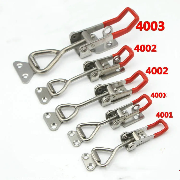 Metal Galvanized Stainless Steel Iron Heavy Duty Box Buckles Toggle Latch Hasp Lock Hook Bolt Bag