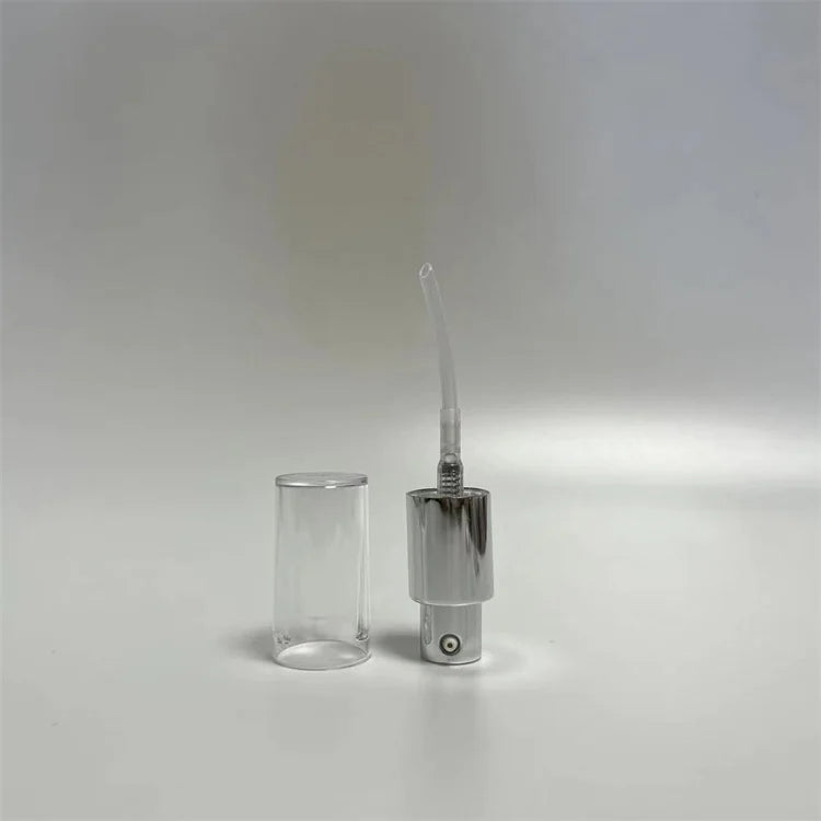 Customized Size Perfume Bottle Sprayer with Aluminum Mist Spray Pump Plastic Material