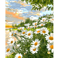 Diy Acrylic Paint by Numbers for Starter Kits Daisy Handicrafts Number Painting Flowers for Home Decors 40x50cm/16x20inch
