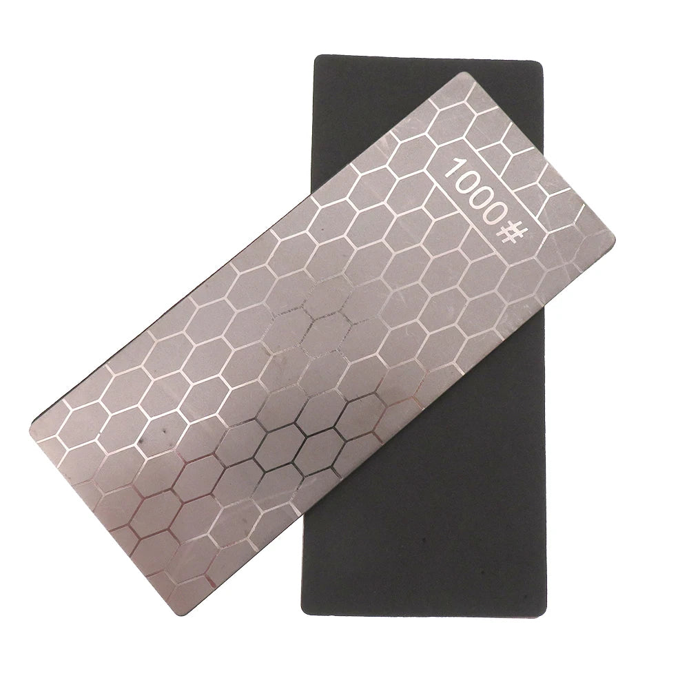 150*62mm Diamond 1000# Ultra-thin Knife Sharpener Stone Honeycomb Surface Whetstone Grindstone for Home Kitchen