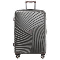Factory Price Customizable Lightweight Hard Shell Trolley Luggage ABS+PC Carry on Suitcase with TSA Lock Zipper Opening