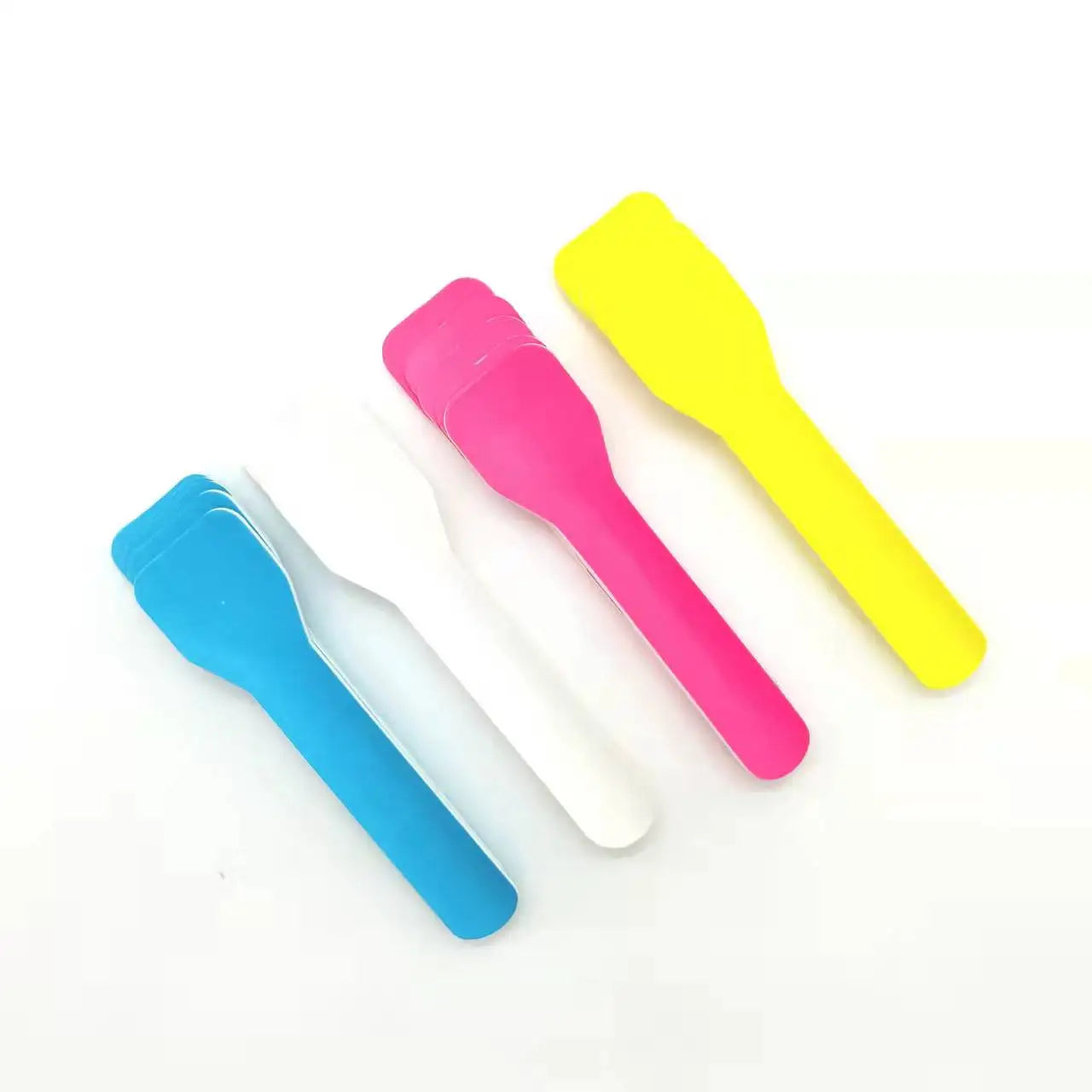 Disposable Mini  White Paper Spoon