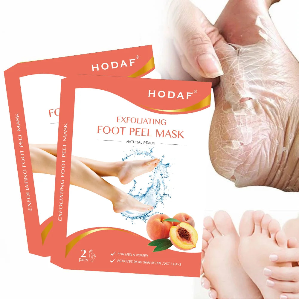 Private Label Pedicure Treatment Organic Feet Peeler Spa Cream Peel Socks Peeling Exfoliating Callus Remover Skin Care Foot Mask