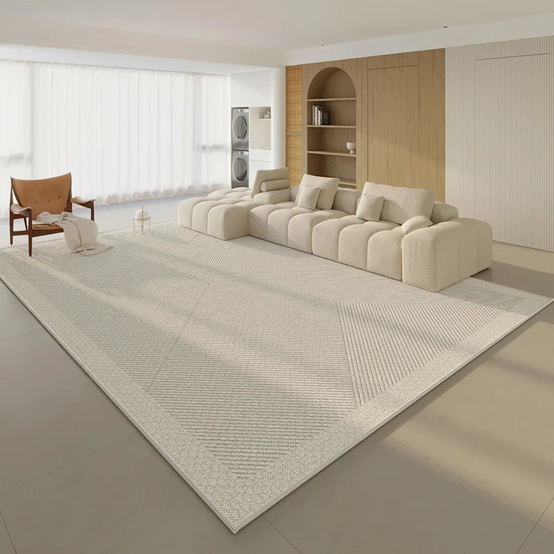 Tianjin Carpet Factory Direct Sale Bedroom Blanket Sofa Coffee Table Mat Living Room Can Be Customized Large Loop Pile Area Rugs