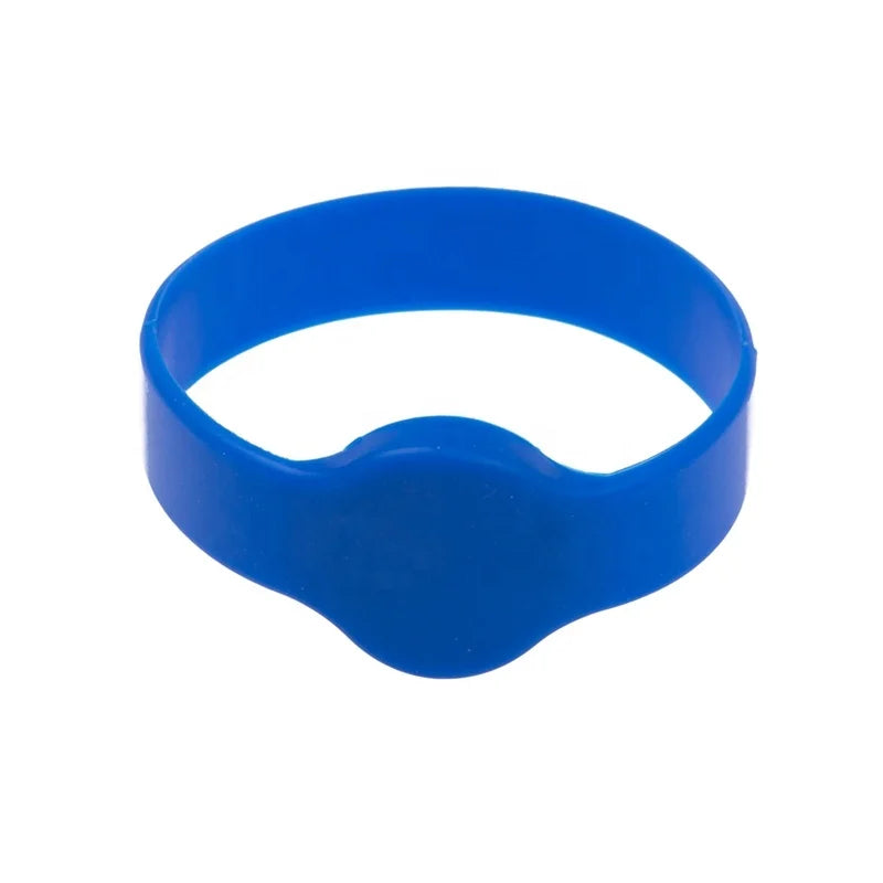2026 Hot Selling F1108 MF RFID Pure Color Bracelet Silicone NFC Wristband Watch Card Wristband Access Control Card