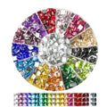 SONGWOO 2.5mm Crystal Square Drills Embroidery Color Rhinestones Diamond Painting Sale Mosaic Stone Resin Gift Making