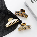 9.5 cm Big Hair Claw Korean Large Acetate Tortise Hair Claw Clip for Woman
