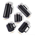 12oz 14oz 20oz 24oz 32oz Coffee Mug with Handle Double Layer Stainless Steel Auto Mug