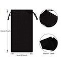Custom Logo Microfiber Glasses Sunglasses Case Soft Eyeglass Pouch with Cleaning Cloth