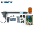 2026 Single Arm Swing Gate Electric Actuator Door Operators Remote Automatic AC Motor 500KG 3.5m 400mm Stroke with Warning Light
