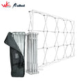 Custom Printing Strong Outdoor Display Tension Fabric Trade Show Backdrop Stand With  Portable Aluminum Frame