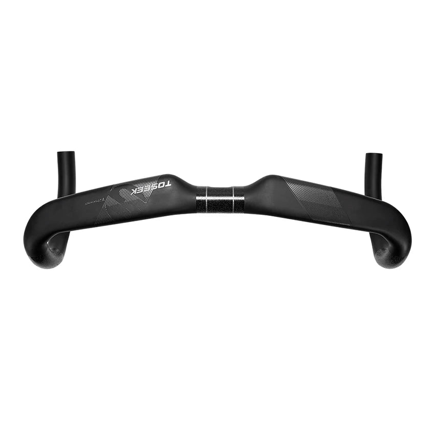 TOSEEK TR5000 Carbon Fiber Bicycle Handlebar Super Light 198g Full Internal Wiring Road Bike Handle Drop Bars