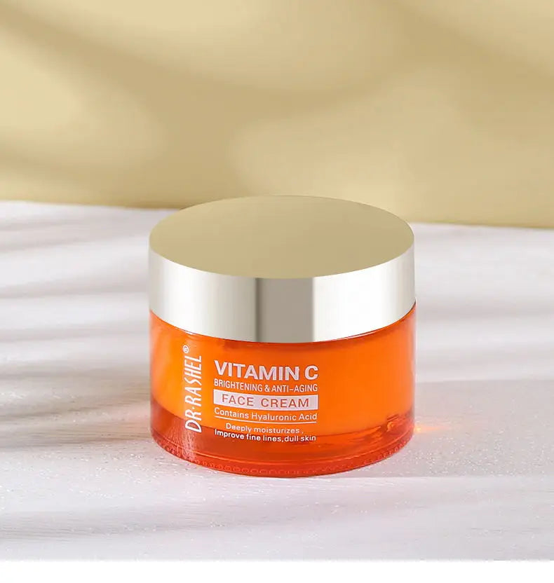 Private Label Organic Vegan Beauty Skin Care Whitening Moisturizing Anti Wrinkle Aging Vitamin C Face Cream