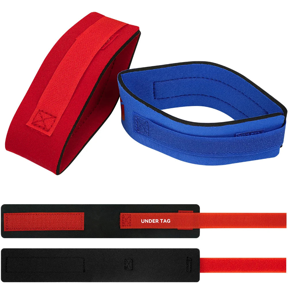 Neoprene Ankle Timing Strap Triathlon Chip Band with Hook & Loop Fastener for Swim Bike Run Sports