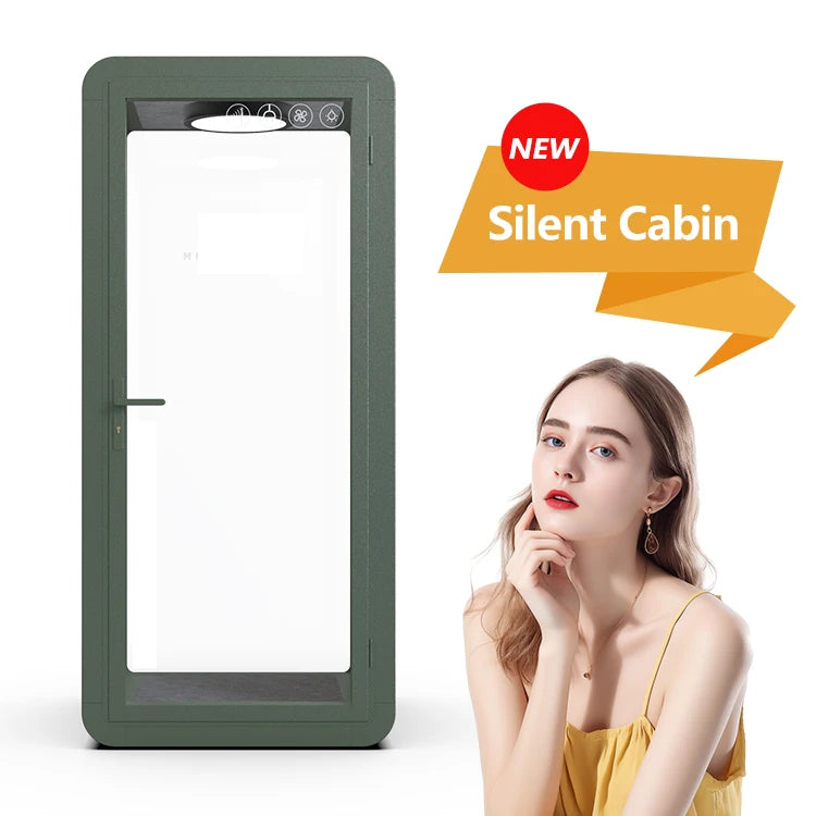 Recording Room Sound Isolation Phone Set Soundproof Pods Music Silent Proof External Meeting Studio Soundbox Booth